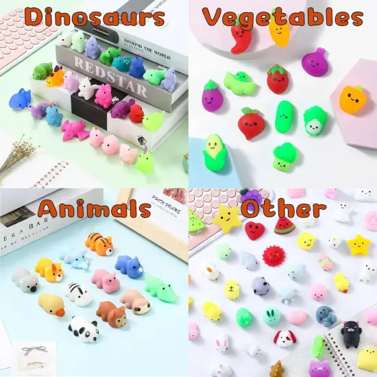 110 Pcs Mochi Squishy Toys {5}