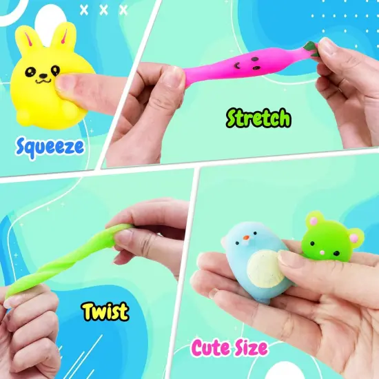 130Pcs Mochi Squishy Toys {4}