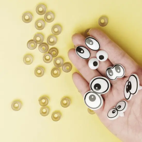120pcs - Plastic Safety Eyes Crafts {2}