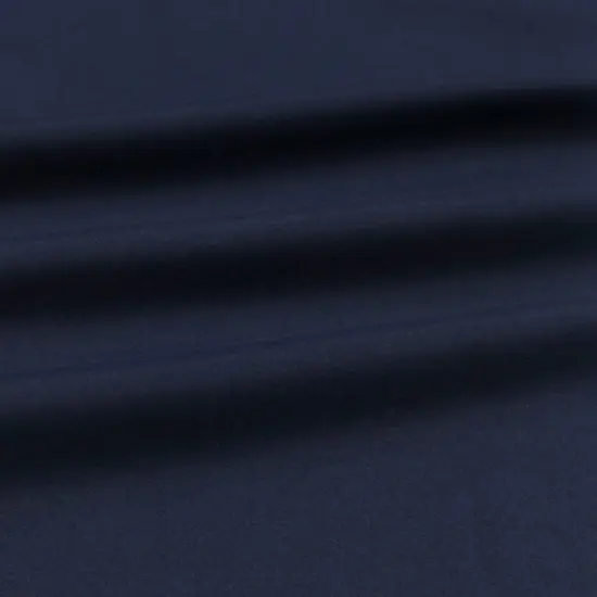 1 Yard Premium Solid Poly Poplin Fabric Lightweight Smooth for Sewing Quilting 60 inch Width Navy {1}