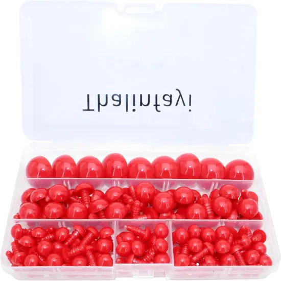 200Pcs Safety Eyes and Secure Washers for Amigurumi Crochet {5}