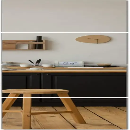 Full Length Mirror Tiles (Glass, 12''x12''x 4PCS), Large Full Body Wall Mirror for Door {1}