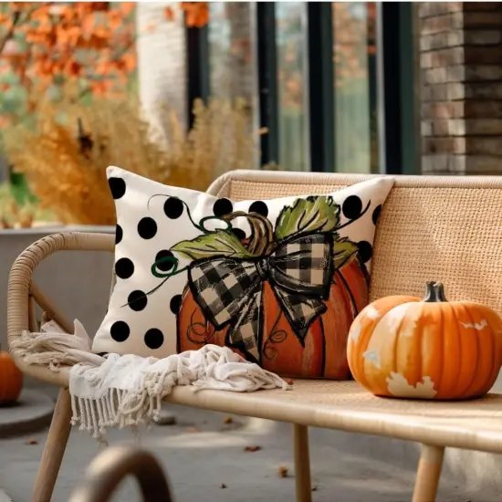 Fall Pillow Covers - 12x20 Inch {3}