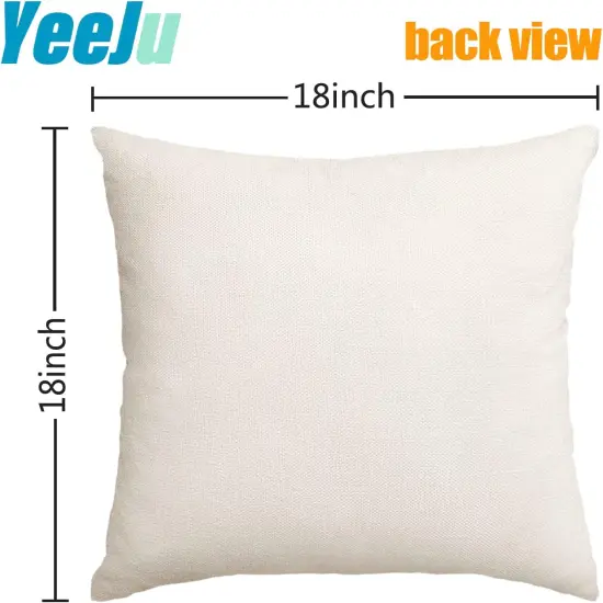 Set of 4, 18x18 inch Throw Pillow Covers for 4th of July Decorations {3}