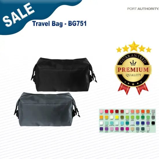 Port Authority&reg; Travel Bag Dark Slate {2}