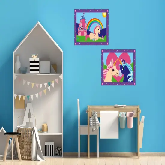 Magical Unicorns Paint by Numbers Kit for Kids - 23558 - Painting Arts and Crafts for Ages 5 and Up {4}