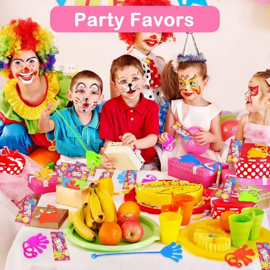 Party Favors Goodie Bag Stuffer Fillers for Kids (48 PCS), Sticky Hands & Feet for Birthday Pinata, Classroom Students Non Candy Treats Prizes Supplies Toys Gifts for Toddlers Boys Girls {3}