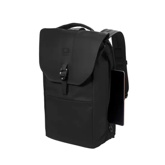 OGIO&reg; Resistant Rolltop Pack with Laptop Sleeve Blacktop {6}