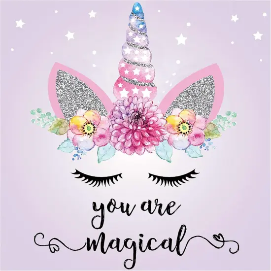 Diamond Art Diamond Painting Kits for Adults Paint by Numbers with Gems Unicorn You are Magical 12" x 12" {1}