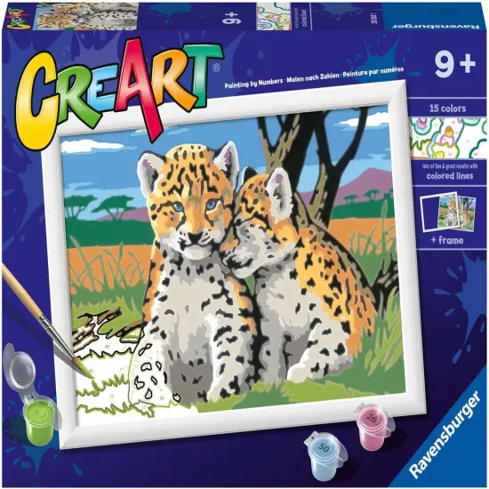 Safari Friends Paint by Numbers Kit for Kids - 20262 - Painting Arts and Crafts for Ages 9 and Up {2}