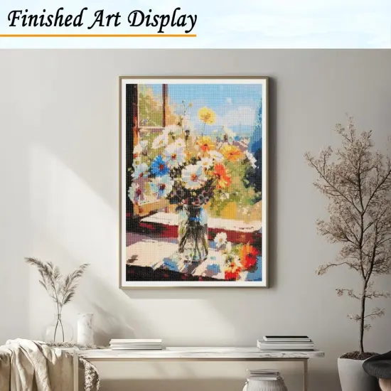 Spring Flower Diamond Painting Kit for Adults {4}