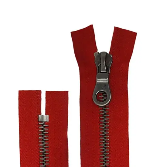 Red 8MM Closed Bottom with KTA Pull Antique Nickel {2}