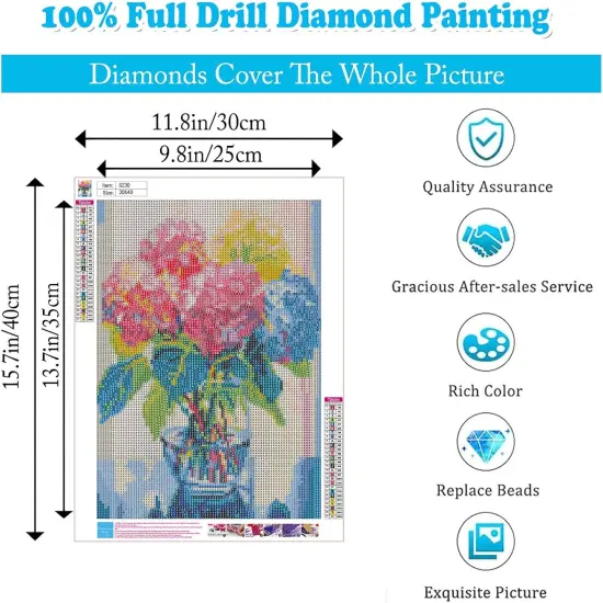 12x16inch Diamond Painting Kits for Adults {4}