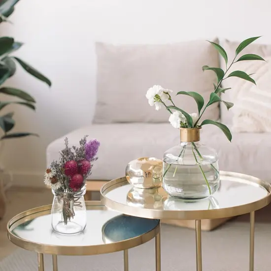 8 Pcs Mini Flower Bouquets Purple Natural Dried Flowers Bouquet Dry Flower&Leaves Lavender Dried Embossing Flower Bundles Plant Stem Bunch for DIY Craft,Photo Props,Wedding Decoration {4}