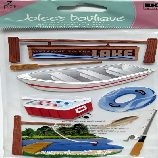 Jolee's Boutique Lake Activities Dimensional Stickers {1}