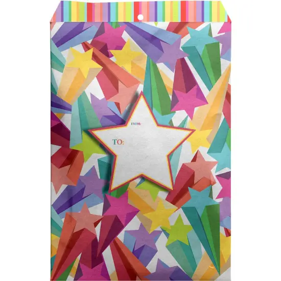 Pack/6: Bright Stars Theme Mailing Envelope - 11 x 1/2 x 15-1/2" {1}