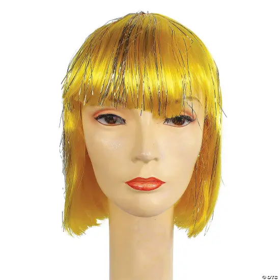 Bargain China Doll with Tinsel Wig {4}