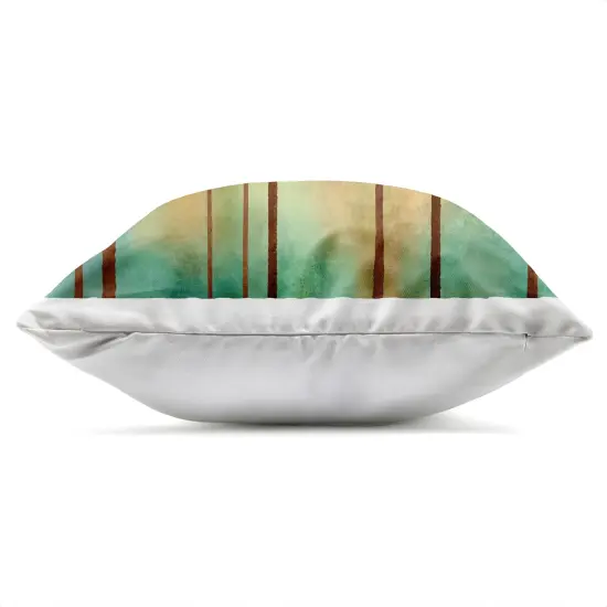 Stupell Industries Palm Trees over Gradient Outdoor Printed Pillow design by John Seba, 18 x 7 x 18 {3}