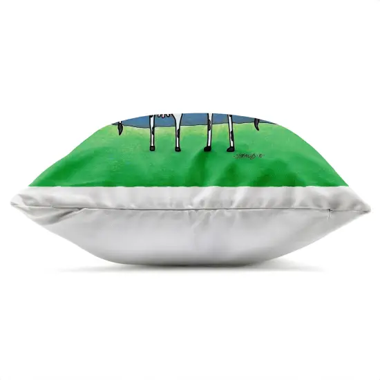 Stupell Industries Loving Significant Udder Outdoor Printed Pillow design by Roger Straub, 18 x 7 x 18 {3}