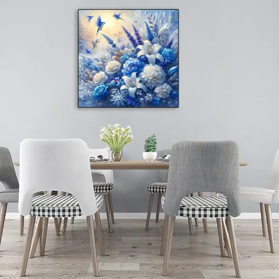 Flowers Diamond Art Painting Kits for Adults {4}