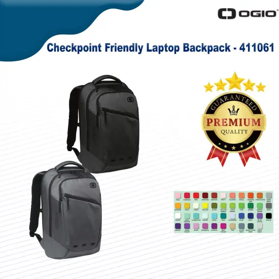 OGIO&reg; Checkpoint Friendly Laptop Backpack Metallic {2}