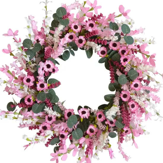 8 Inch Pink Daisy Wildflowers Spring {1}