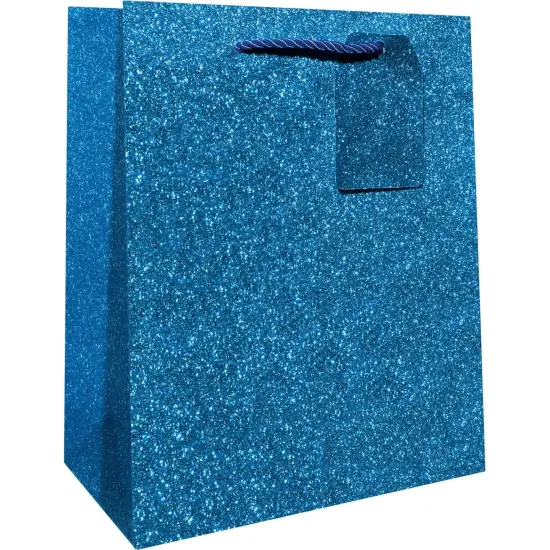 Pack/6: Royal Sparkle Gift Bag - 8 x 4 x 10" {1}