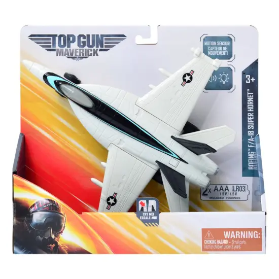 Legend Toys TOP GUN F/A-18 10&rdquo; Motion Sensor Lights and Sounds Plane {1}