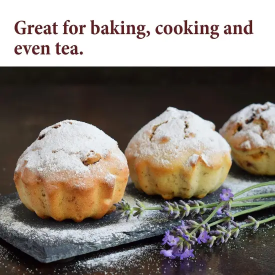 Lavender Flowers - (2 oz) dried flower buds for tea and culinary use - Culinary Lavender Buds - Dried Edible Lavender for Drinks, Chicken, Lavender Tea and More Dried Lavendar Recipes {3}