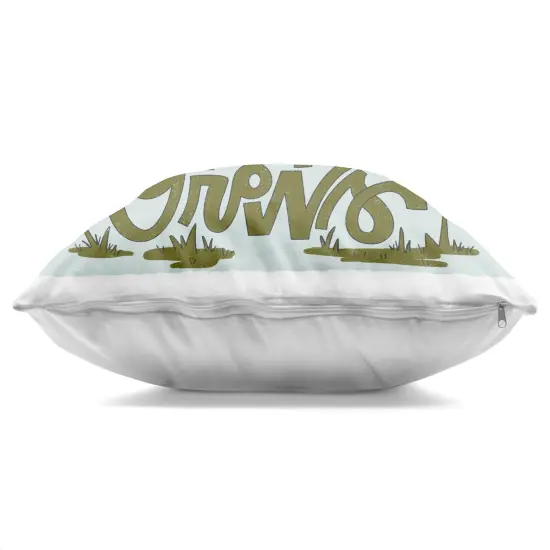 Stupell Industries What You Water Grows Decorative Printed Pillow design by Sarah Hickman, 18 x 7 x 18 {3}