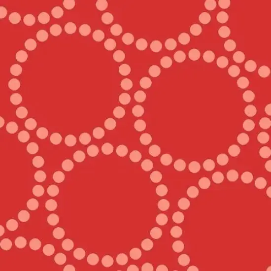 Red Pearl Bracelet Cotton Wideback Fabric Per Yard {1}