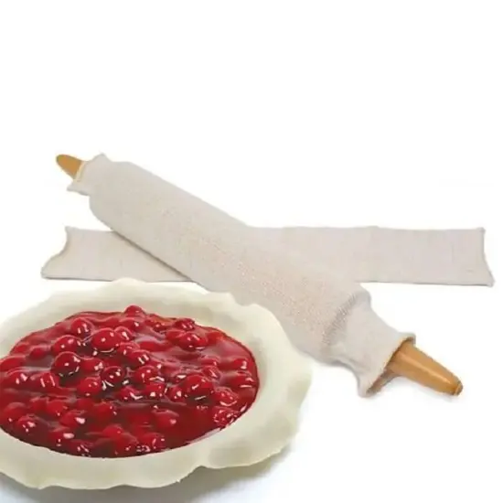 Norpro Reusable Cotton Rolling Pin Covers - Set of 2 - Fits Most Standard-Size Rolling Pins {2}