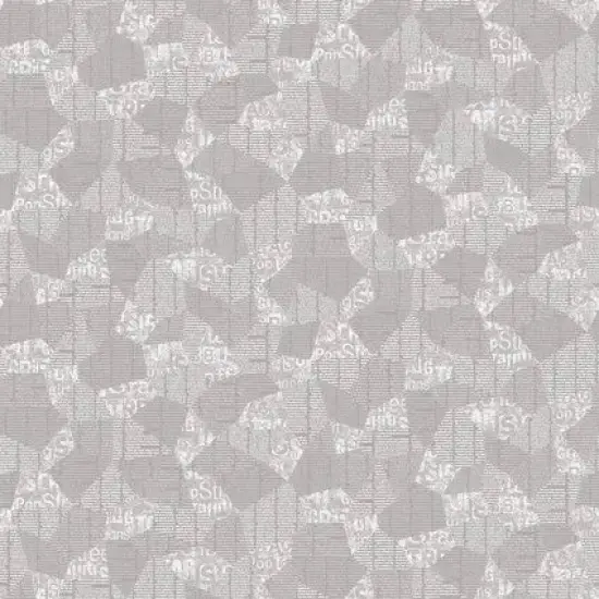 Grey Abstract Cotton Wideback Fabric per yard {1}