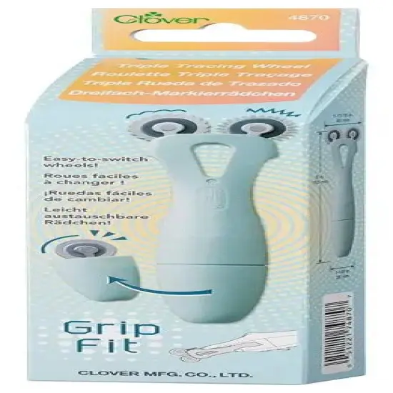 Grip Fit Triple Tracing Wheel by Clover {1}