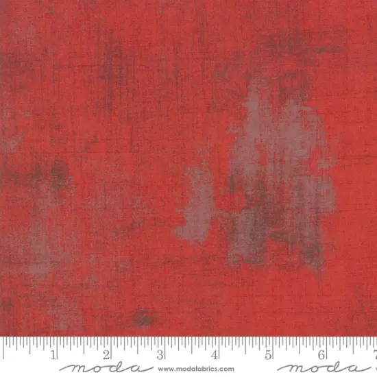 Red Grunge Basics 44"/45" Per Yard {1}