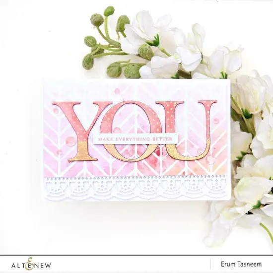 Classic Alphabet Die Set {2}