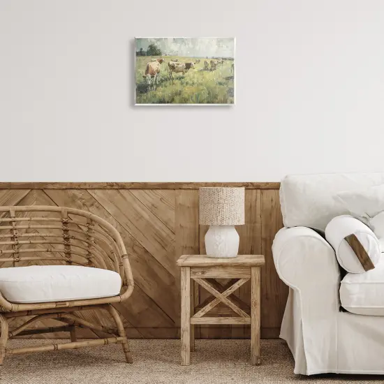 Stupell Industries Roaming Cows in Grasslands Wall Plaque Art Design by LSR Design Studio {2}