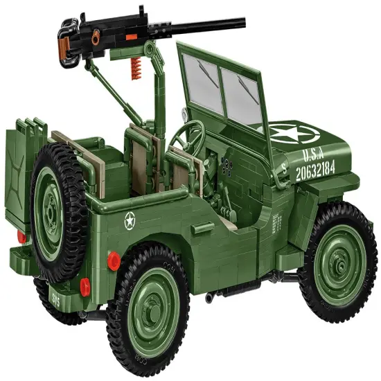 COBI Historical Collection WWII JEEP Willys MB 1:12 Scale Vehicle {5}