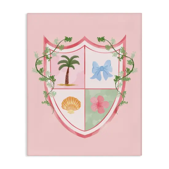 Stupell Industries Nautical Glam Emblem Canvas Wall Art Design by Hey Bre! Creative Studio {1}