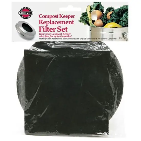 Norpro Replacement Filters for #94 & 95 Compost Keepers {3}