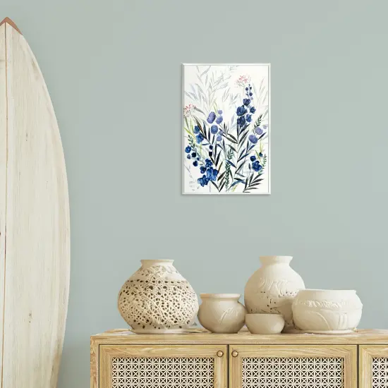 Stupell Industries Varied Indigo Herbs Wall Plaque Art Design by Hannah Dawson {2}