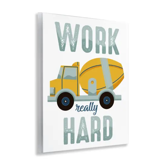 Stupell Industries Work Really Hard Phrase Wall Plaque Art Design by Marcus Prime {3}