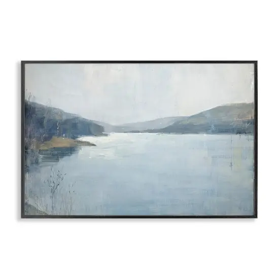 Stupell Industries Faded Distant Mountains Framed Giclee Wall Art Design by LSR Design Studio {1}