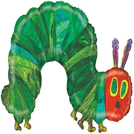 The Very Hungry Caterpillar Eric Carle Jumbo 43" Foil Party Balloon {1}