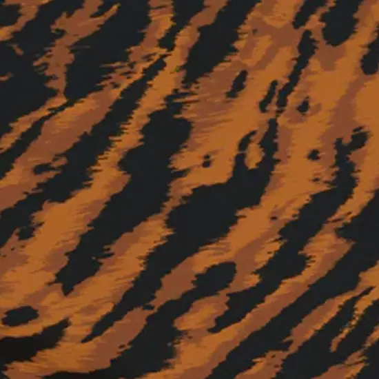 Tiger Stripes Printed Spandex Fabric {3}