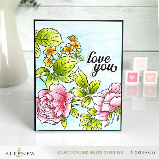 Build-A-Garden: Branching Roses & Add-on Die Bundle {2}