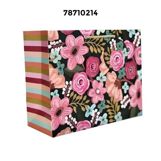 Decorative Patterned Gift Bags 10" X 5" X 12-1/2" {2}