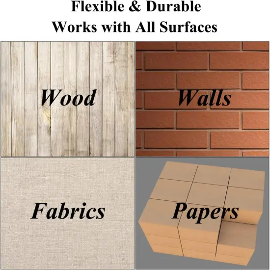 44 Pack Large Letter Stencils - 3 Fonts and 284 Designs {5}