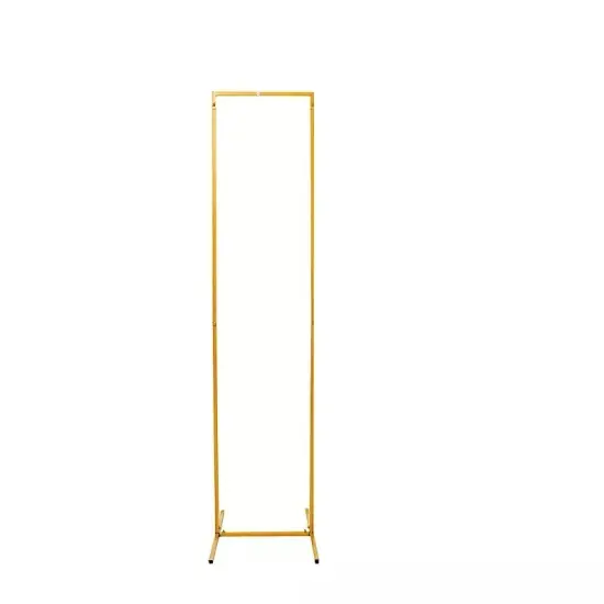 5 ft Gold Metal Floral Display Frame Rectangle BACKDROP STAND Wedding Arch Party {1}