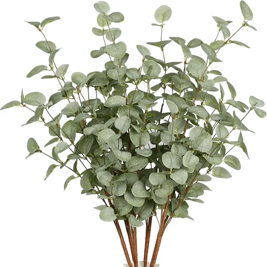 6 Pcs 27'' Greenery Eucalyptus Stems {1}